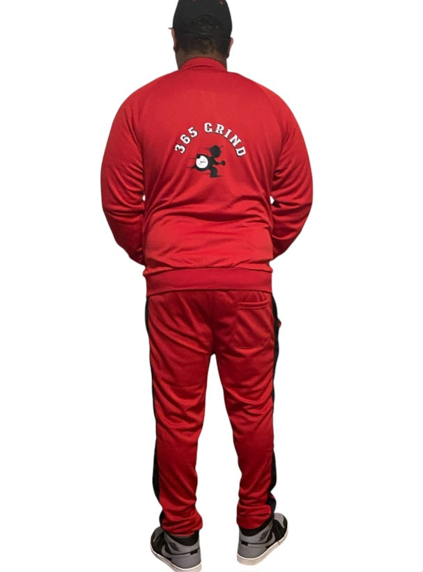 Red & Black Track Suit