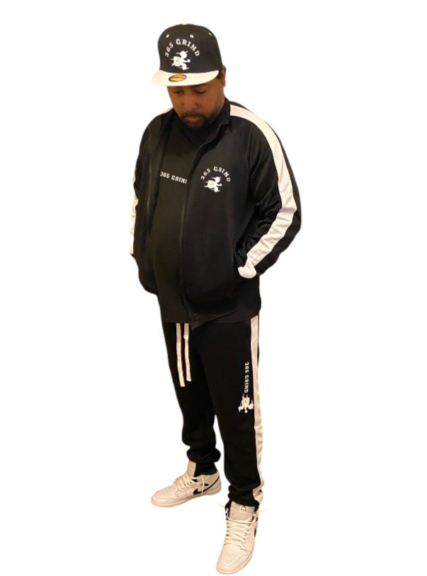 Black & White Track Suit