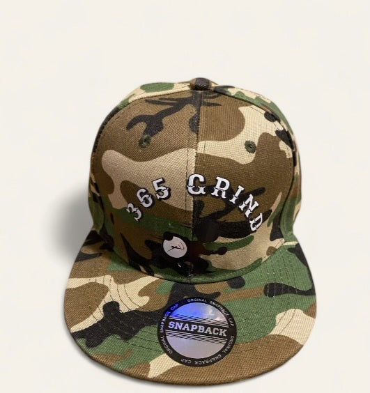 Camouflage Snapback Hat